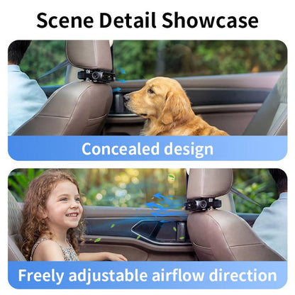 AirRide Pro® – The Clip-On Car Seat Fan with 3-Speed Control & 3000mAh Battery